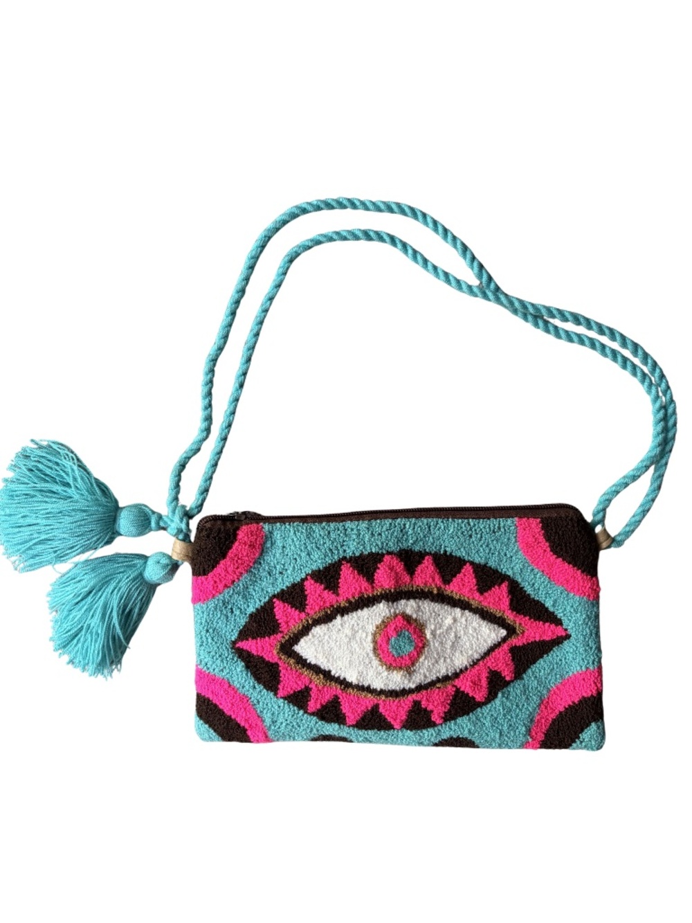 Evil Eye Crossbody | Never Worn | Artisan Market Find